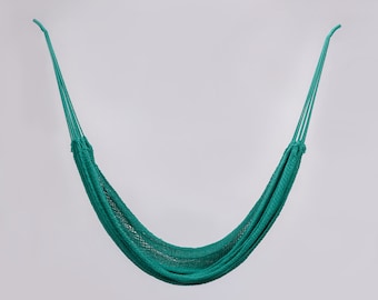 Luxury Cotton Hammock (Multiple Colors)- Handmade by Artisans - Interior and Outdoor Hammock