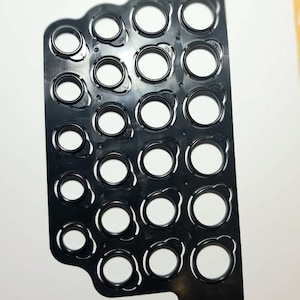 Finger ring sizer gauge