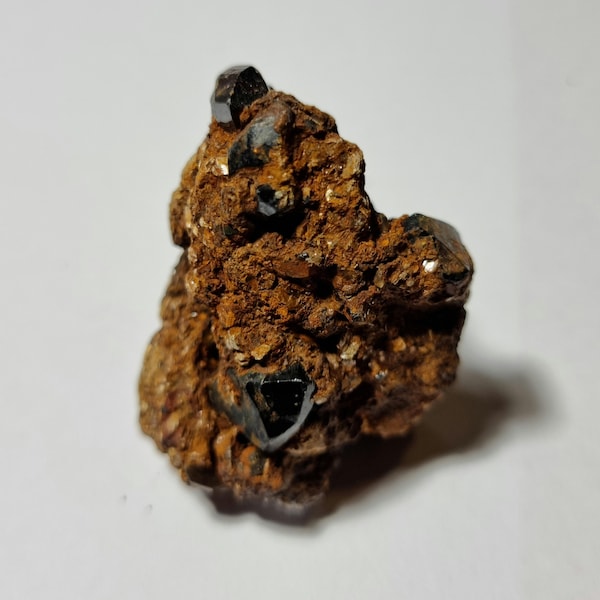 Cassiterite on Matrix, Australian Cassiterite mineral specimen, crystal specimen.