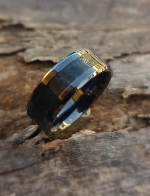 Shungite mens ring best sale
