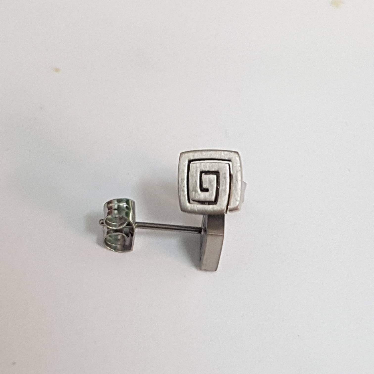 Titanium stud earrings for sensitive ears Etsy