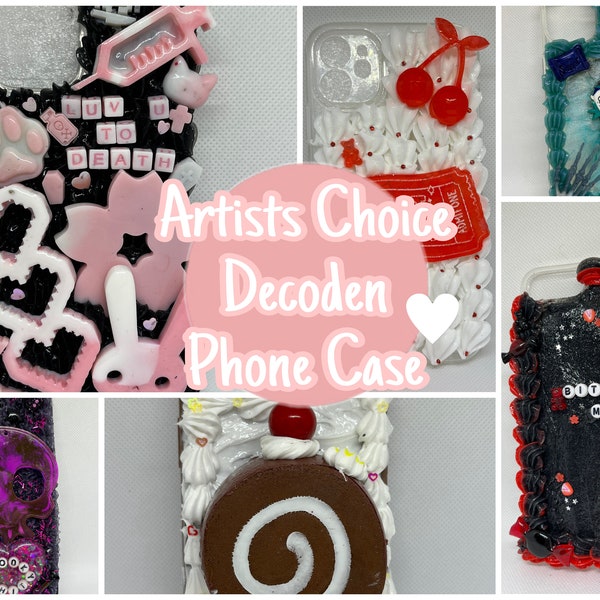 ARTISTS CHIOCE // Custom decoden phone case