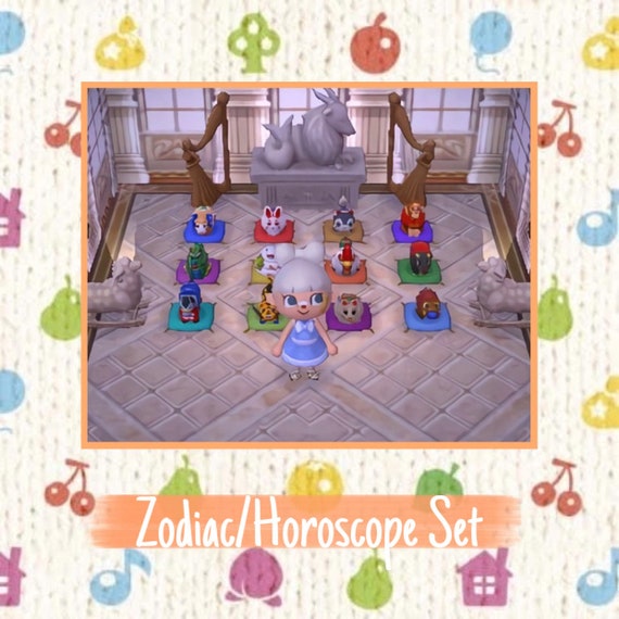 Animal Crossing New Leaf Zodiac Horoscope Sets Etsy