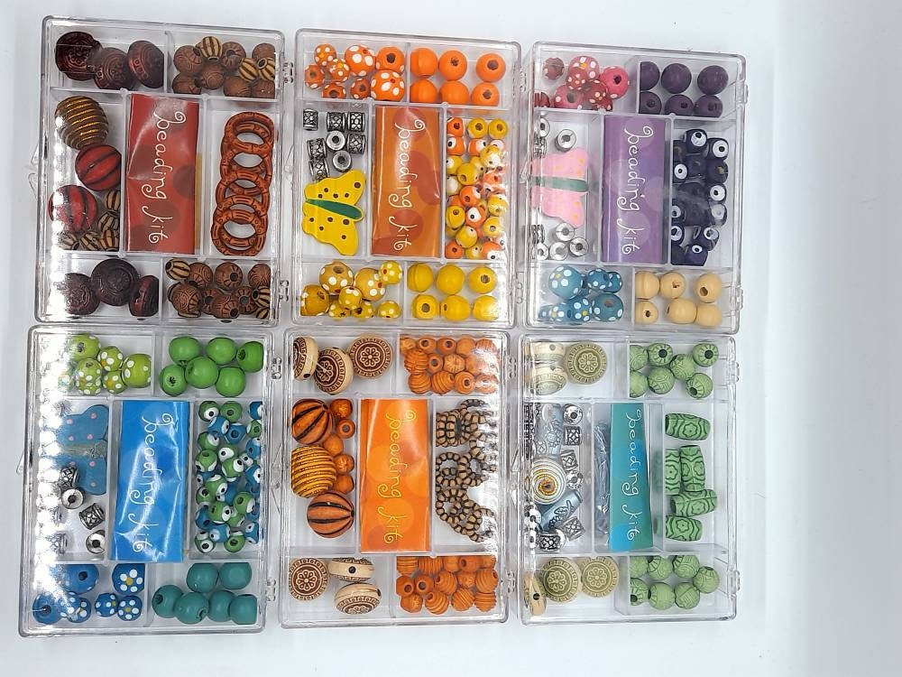 Beading kits. New. Beads. DIY. Necklace. Jewellery. Etsy