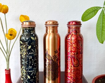 ネルデザインワークス Copper Fuel Bottle 500mL Perspective Copper