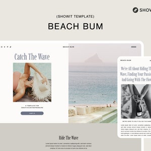 Showit Website Template, Coach Website Template, Showit Website Template Photographer, Minimal Website Template, Modern Website Template