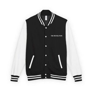 Stylish Unisex Letterman Jacket, Perfect for Casual Outings, Gift for Graduates, Sports Events, Nostalgic Vibes, Spring Wardrobe