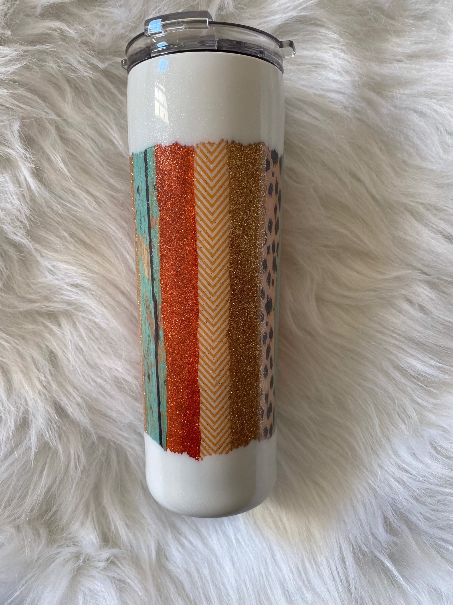 Fall Brush Stroke Tumbler Etsy