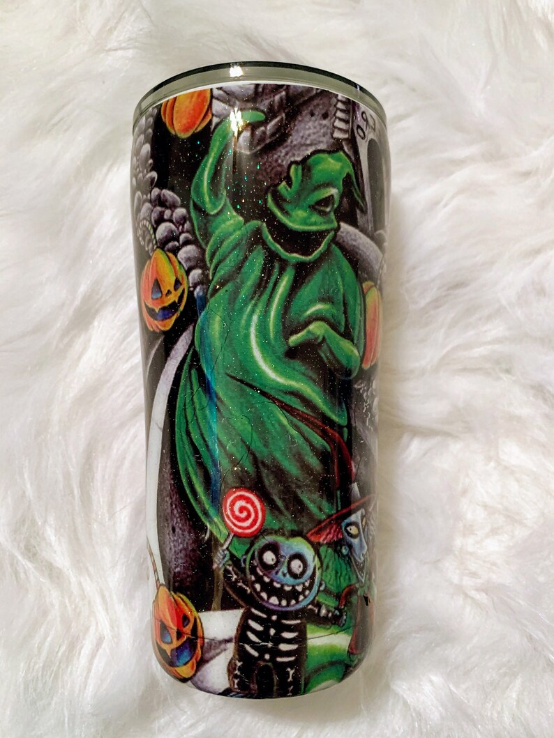 Nightmare Before Christmas Tumbler Etsy