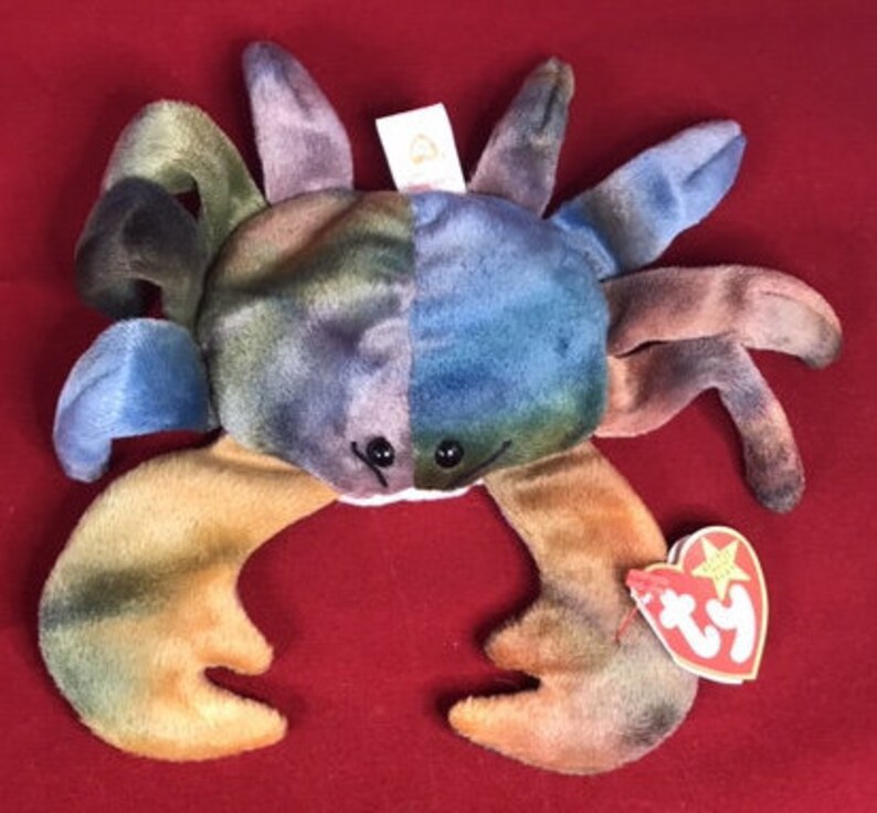 Claude the crab Beanie Baby | Etsy