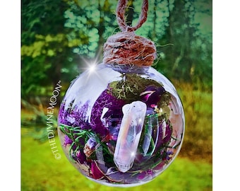 Crystal Witch Ball - Witches ball - Home Blessing Ball - Home Protection Ball - Protection From Evil & Negativity - Warding - Spell Ball -