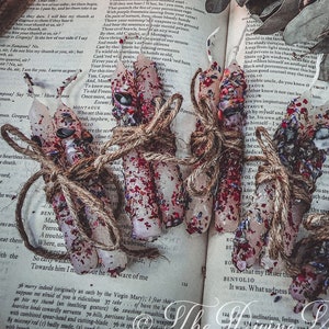 Ultimate Protection Mini Crystal Candles Set of 2 - Cleansing - Home Protection - Protection From Evil & Negativity - Warding - Spell Candle