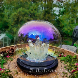 XL REAL Crystal Ball Glass Globe - Witch ball - Home Blessing Ball - Home Protection Ball - Protection From Evil & Negativity - Warding,