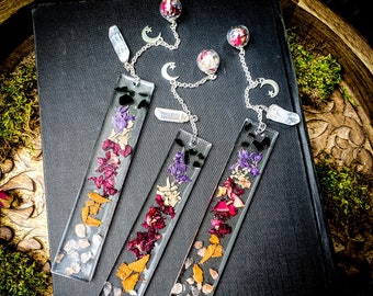 Crystal Witch Ball Bookmark - Witch ball - Spell Book Charms - Protection Ball - Protection Evil & Negativity - Warding - Book of Shadows
