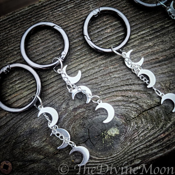 Crescent Moon Boot Charm, Boot Charms, Purse Charm, Birthday Gift, Gift for her, Unique Gift, Crystal Charms, Perfect Accessory Gift, Gift