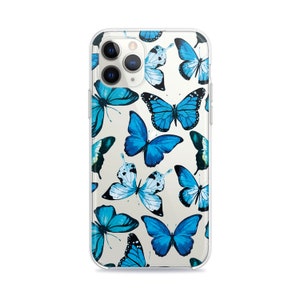 Blue Butterfly Iphone 11 Max Case Butterflies Iphone 11 Pro Etsy Ireland