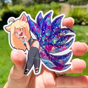 Adesivo Ahri K/DA / League of Legends