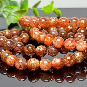 Auffällige 7mm 8mm Arusha Sonnenstein Armbänder Bild 5