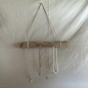 Driftwood Jewelry Wall Hanger