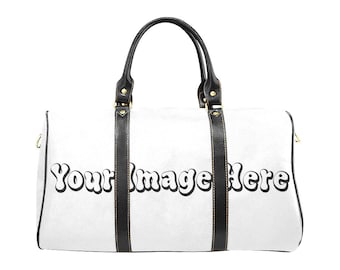 Bolsa de viaje, Bolsa personalizada, Bolsa de lona, Bolsa personalizada, Regalo de aniversario, Bolsa de noche, Bolsa de fotos personalizada, Regalo de cumpleaños, para hombres Mujeres Niños