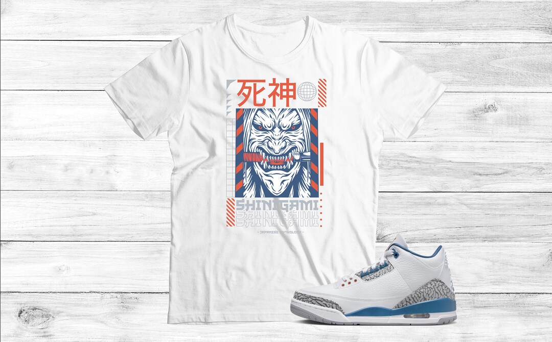 Jordan Wizard 3s Shirts to Match Shoes Streetwear T-shirt - Etsy