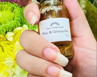 Nail & Cuticle oil | Handmade| Infused oil | Moisturizing |