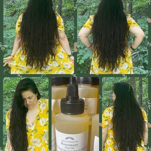 Rosemary Hair Oil, infused oil, 100 % natural.