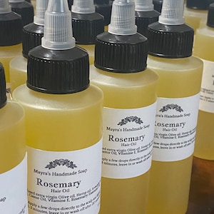 Rosemary Hair Oil, infused oil, 100 % natural.