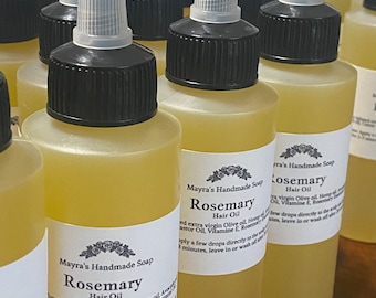 Rosemary Hair Oil, infused oil, 100 % natural.