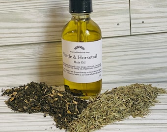 Nettle & Horsetail Hair oil, infused oil, 100% natural.