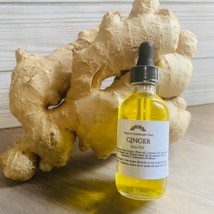 Ginger Hair oil | Infused oil | 100 % natural| Handmade|