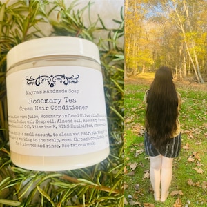Rosemary Hair Cream Conditioner | Natural| Handmade|