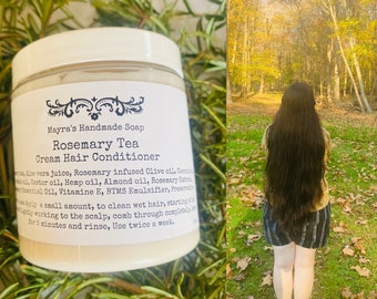 Rosemary Hair Cream Conditioner | Natural| Handmade|