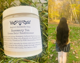 Rosemary Hair Cream Conditioner | Natural| Handmade|