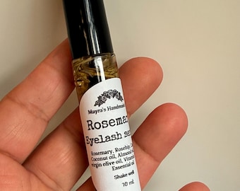 Rosemary Eyelash Serum /Natural Lash Conditioner/ Botanical Lash Care/ 100% Handmade.