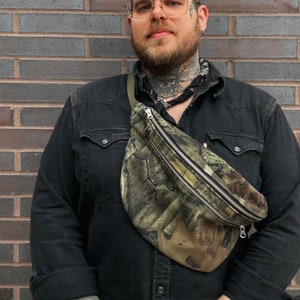 Camo Cross Body Bag