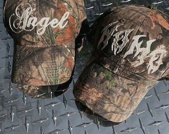 Cappello mimetico ricamato personalizzato