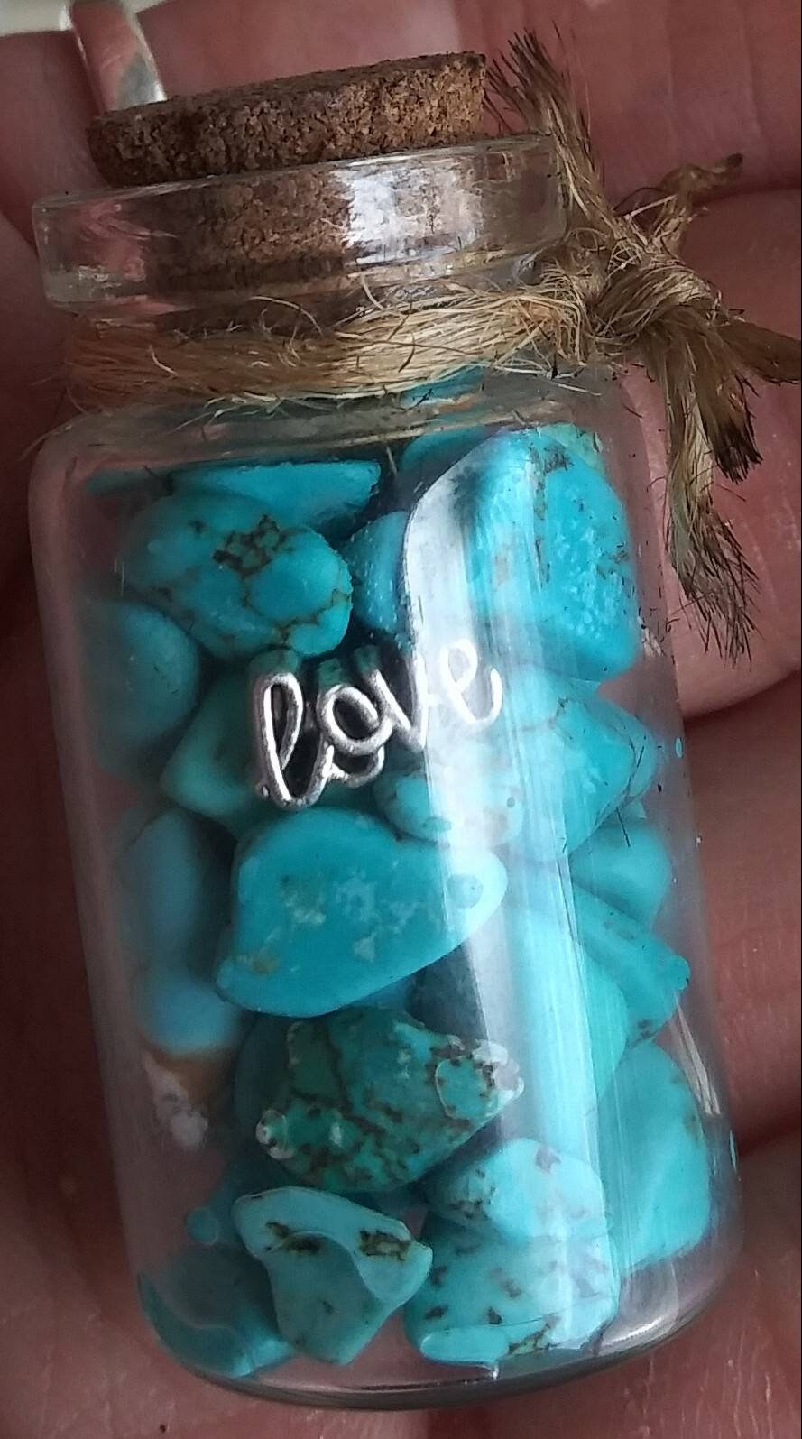 Crystals In A Jar By DarkMoon Etsy