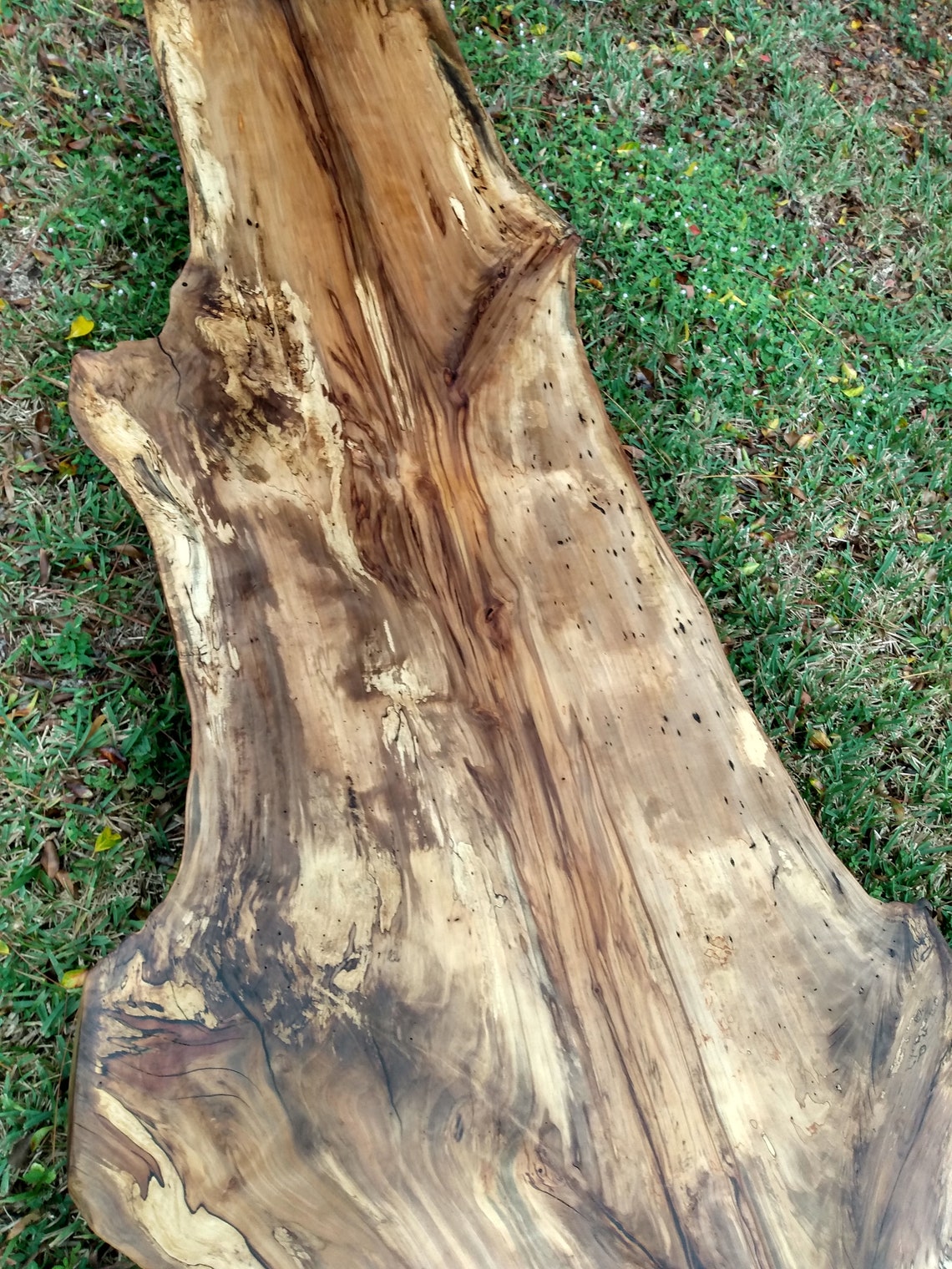 Live Edge Sweet Gum Wood Table Etsy
