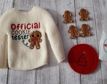 Ensemble de pull pour poupée elfe Cookie Tester