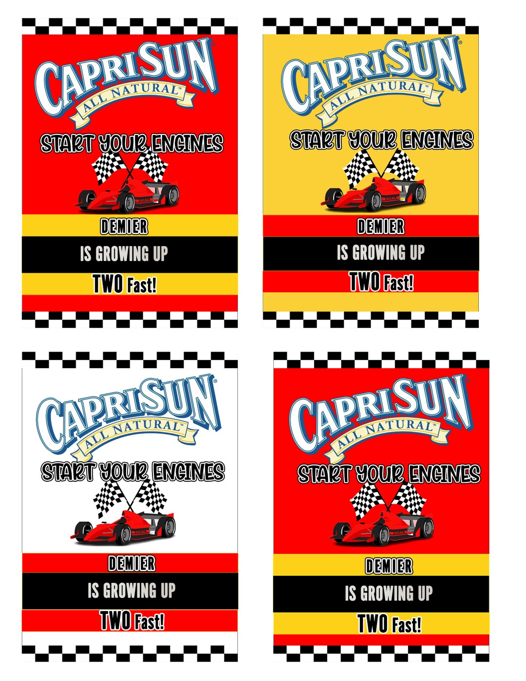 CAPRI SUN TEMPLATE Etsy CAPRI SUN TEMPLATE Etsy