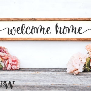 Welcome Home SVG | Farmhouse Sign SVG | Welcome Porch Sign SVG | Home Sweet Home Svg | Modern Home Sign Svg | Family Svg