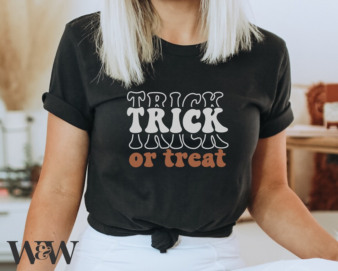 Retro Trick or Treat SVG | Halloween SVG | Halloween Shirt SVG ...