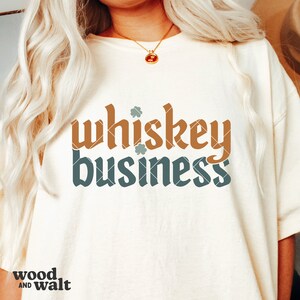 Whiskey Business SVG / PNG di San Patrizio / Sublimazione divertente di San Patrizio / Design irlandese / File di taglio Feeling Lucky / Download immediato