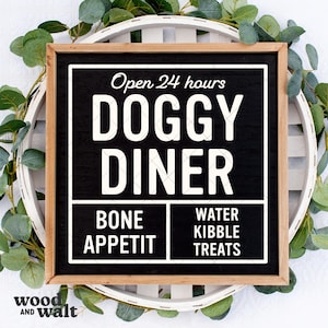 Doggy Diner SVG PNG | Dog Sign SVG | Pups Eatery Svg | Bone Appetit Sag | Dogs Food Station Svg | Dog Treats Svg | Dog Mom Svg