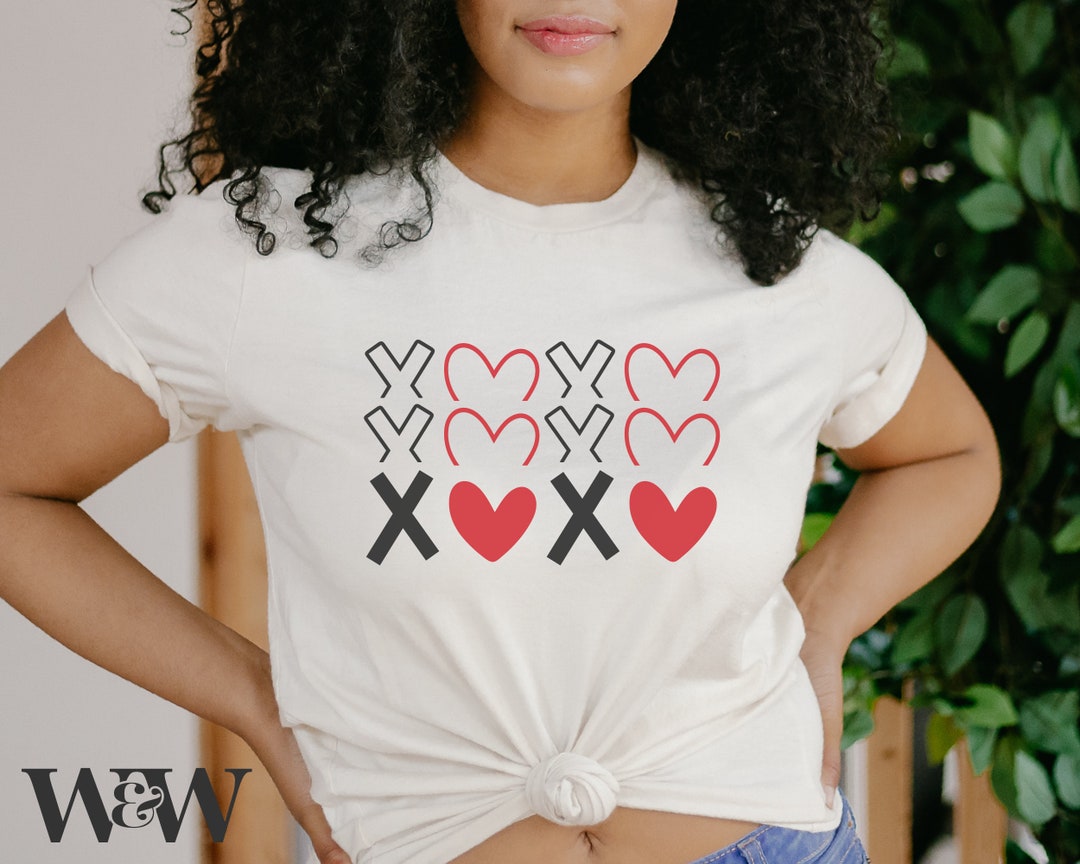 XOXO SVG | Valentine's Day SVG | Valentine Shirt Svg | Hugs and Kisses ...