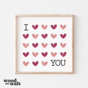 Ich Herz Du SVG | Valentinstag SVG | Boho Valentinstag SVG | Ich liebe dich Muster | Valentinstag Zeichen | 14.Feb V-Day geschnitten Datei | Valentinstag Png