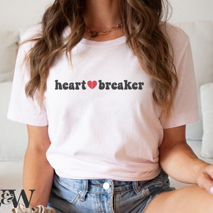 Heartbreaker SVG | Valentine&#39;s Day SVG | Valentine SVG | Valentines Shirt Svg | Anti-Valentine Svg | Valentine Png | Modern V-day Shirt Svg