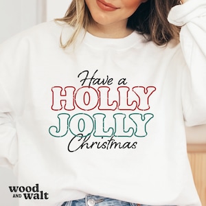 Have A Holly Jolly Christmas SVG | Christmas Shirt SVG | Retro Christmas SVG | Holly Jolly Babe Svg | Merry Mama Svg | Jolly Babe Svg | Xmas