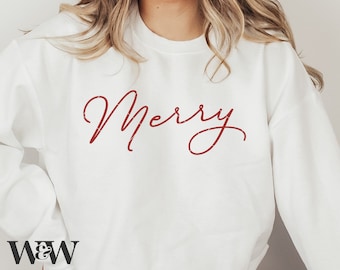 Merry SVG | Christmas Shirt SVG | Be Merry SVG | Merry Mama Svg | Merry Script Svg | Women's Christmas Shirt Svg | Holiday Sweater Svg